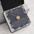 thumbnail image 5 of Pregnancy Gift for Daughter, Mom To Be Gift, Expecting Mom Gift, Pregnant Daughter Gift From Mom, New Mom, Love Knot Necklace, Gift Box Included, 5 of 5