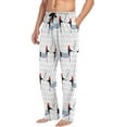thumbnail image 5 of FREEAMG French Dachshund Dogs Pajama Pants for Men, Men's Separate Bottoms, Pure Cotton Comfortable Lounge Pants?271?, 5 of 7