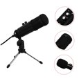 thumbnail image 4 of YSNOOWE Microphone de Podcast Noir Cardioïde Tout Métal 1 Ensemble, 4 of 4