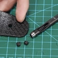 thumbnail image 2 of Leather Craft Hollow Hole Punches Plastic Rubber Punching for Electric Drill, 2 of 7