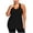 Black, variant on Women's Plus Size Racerback Tank Tops U Neck Cutout Back Sleeveless Workout T Shirts Loose Fit Running Athletic Yoga Shirts Purple