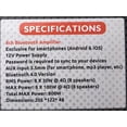 thumbnail image 4 of Amplificador 8 Canales Rock Series RKS-AMPBT8 800 Watts Clase D Bluetooth Android iOS Rock Series RKSAMPBT8, 4 of 14