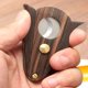 thumbnail image 5 of Cigar Cutter Lock System Wood Stainless Steel Double Cut Blade Cigar Guillotine Cutter in Gift Box, 5 of 5