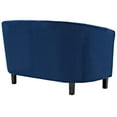 thumbnail image 5 of Modway Prospect 2 Piece Performance Velvet Loveseat and Armchair Set in Navy, 5 of 7