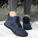 thumbnail image 4 of Zapatos gruesos casuales unisex Zapatos antideslizantes para correr con cordones para viajes al aire libre, 4 of 9