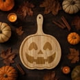 thumbnail image 5 of Cififendec Halloween Board Tray, 10.39"×7.87", Wooden Natural Wood Serving Platter for Cheese Fruit Meat Snack Halloween Party Tabletop Serving Decor, 5 of 5