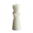 thumbnail image 2 of onlyliua ¡ ¡Ofertas Del Día! ¡Liquidación! Vela de Aromaterapia con Líneas Geométricas Nórdicas En Forma de Columna, Grande, Color Blanco, 2 of 5
