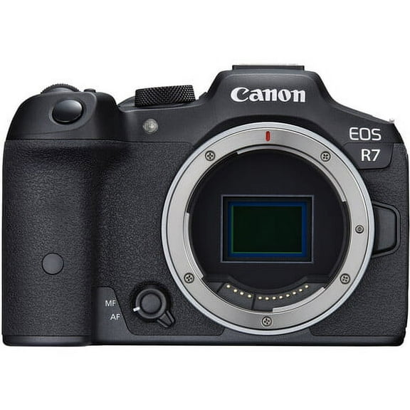 Canon EOS R7 32.5 Megapixel Mirrorless Camera Body Only, Black -