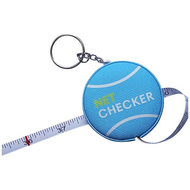 Cinta métrica Scoring Right - Red de tenis (150 cm), color azul