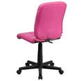 thumbnail image 3 of UrbanPro Mid Back Quilted Office Swivel Chair in Pink, 3 of 6