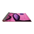 thumbnail image 2 of Ahgly Company Indoor Rectangle Abstract Pink Modern Area Rugs, 4' x 6', 2 of 4