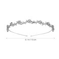 thumbnail image 2 of WEUVEB Tiara Headband Para Mujer Con De Plateada Para Bodas Y Eventos, 2 of 7
