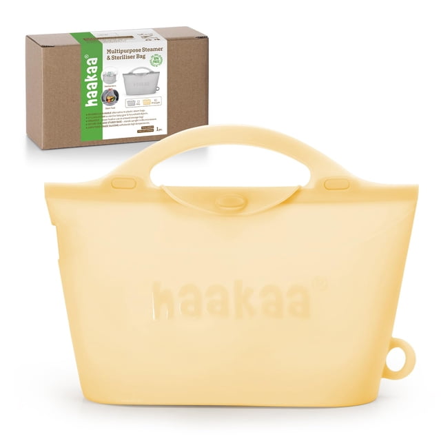 Esterilizador de Silicona para Microondas Haakaa 2000ml para Bebés