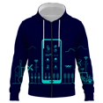 thumbnail image 1 of Sudadera con capucha con cremallera y estampado 3D de imagen inteligente de IA para hombres, mujeres y niños, jersey de moda de manga larga para niños y niñas, sudaderas para niños, tops, 1 of 6