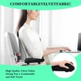 thumbnail image 4 of Almohadillas de reposabrazos MAQUITA de espuma viscoelástica ergonómica para silla de oficina, 4 of 8