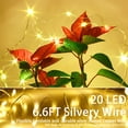thumbnail image 2 of Fairy Lights SmilingTown, 20 luces LED, funciona con pilas, 2 m, 15 unidades, 2 of 8