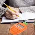 thumbnail image 4 of FONDOTIN 2Pcs Orange Plastic Calculator Carrot Design Portable Financial Calculator for Desktop Use, 4 of 7