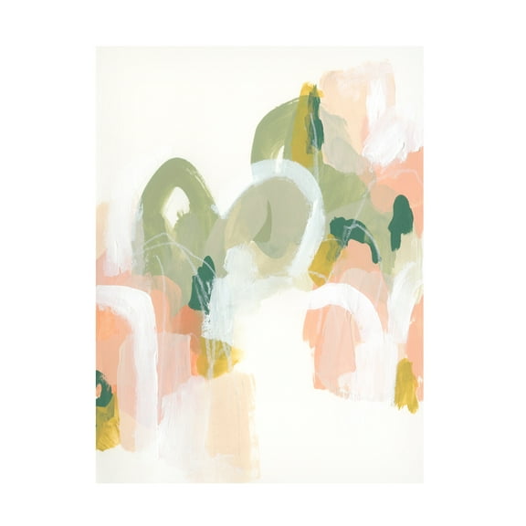 June Erica Vess 'Pastel Cascade II' Canvas Art