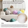 thumbnail image 3 of SHARE SUNSHINE Knot Pillow Ball Soft Round Throw Pillow Cushion Home Decorative Ball Pillows 11 inch Plush Knot Ball Toys(Pink), 3 of 5