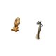 thumbnail image 5 of Escultura Majestuosa De León Y Estatua De Dama Tribal, Adorno De Mesa Coleccionable, Figura Decorativa Para Oficina, Hogar, Escritorio, Armario, Estantería, Dormitorio, Inauguración De La, 5 of 8