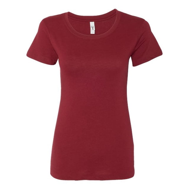 Camiseta de manga corta Ropa de siguiente nivel Next Level Ideal N1510 Escarlata m