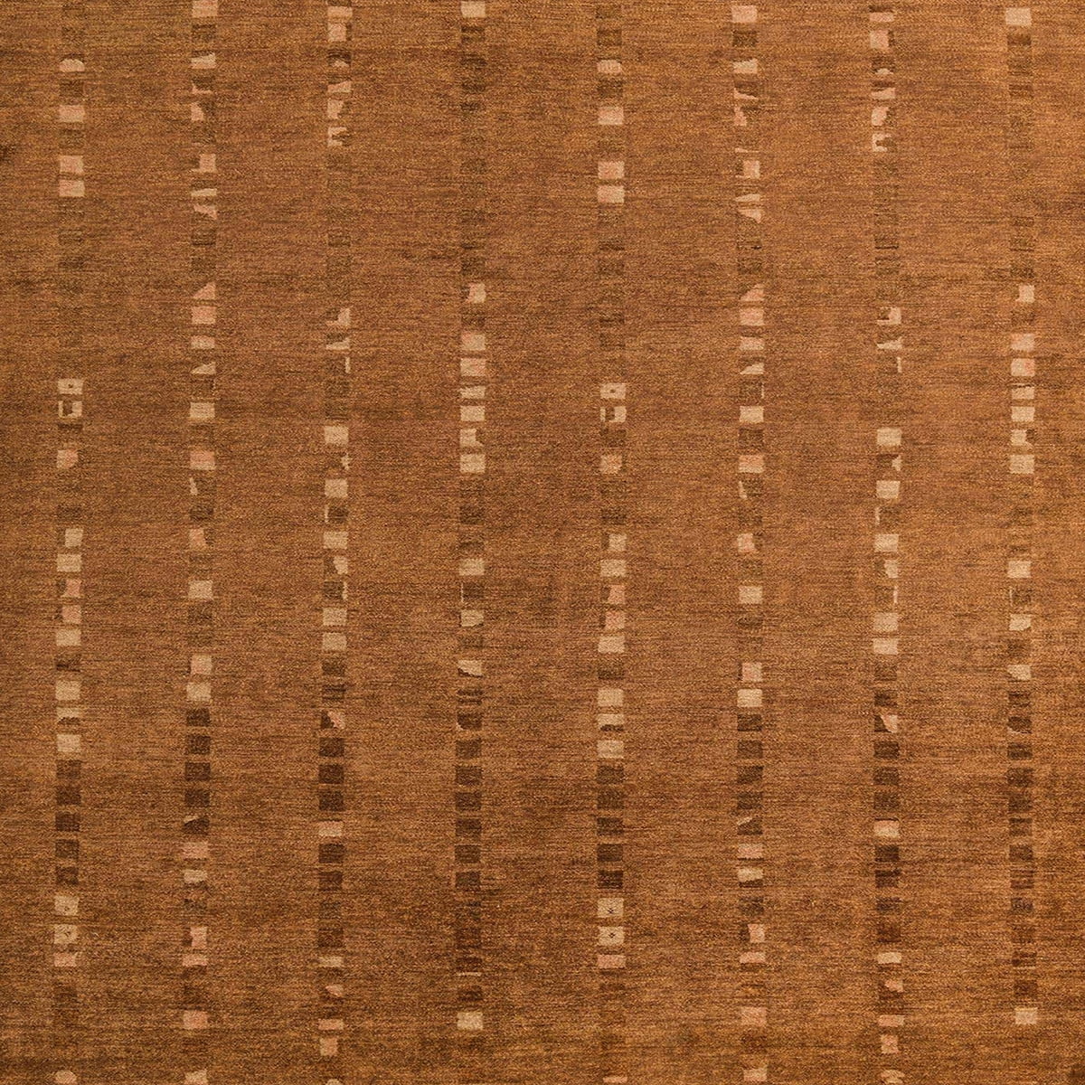 Ahgly Company Indoor Square Abstract Neon Orange Abstract Area Rugs, 6 ...