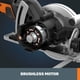 thumbnail image 4 of Sierra circular WORX WX531L.9, 20 V, Power Share, 4,5 pulgadas, compacta, 4 of 8