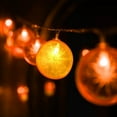 thumbnail image 3 of Cadena de luz decorativa de limón naranja 6 metros 40 luces LED alimentadas por batería para carnaval halloween decoración interior y exterior, 3 of 3