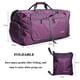 thumbnail image 3 of Bolsa de viaje Woogwin, grande, impermeable, 60 L, color morado, 3 of 8