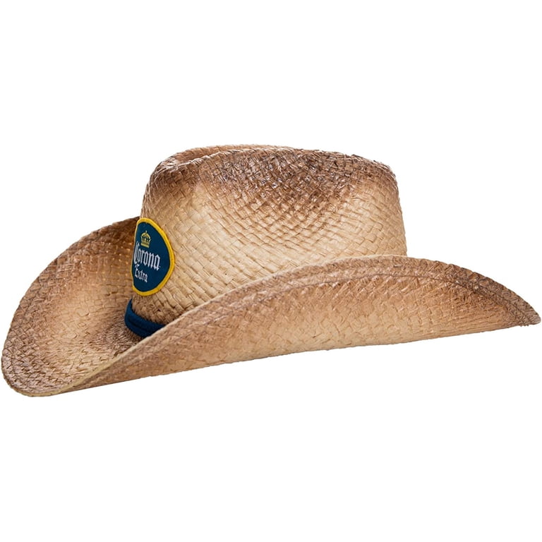 Corona Extra Crown Logo Straw Cowboy Hat - Walmart.com display picture 1