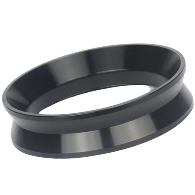 simhoa Aluminum Espresso Dosing Funnel Coffee Dosing Espresso Funnel Tools Black 51mm