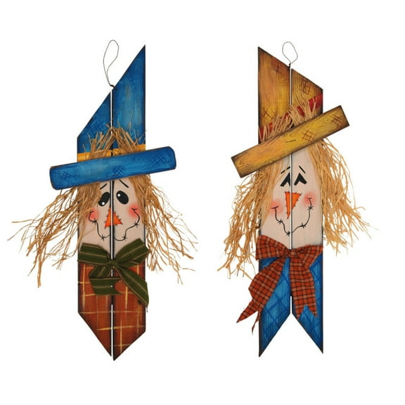 Wall Decor, Scarecrow, 2 ASST