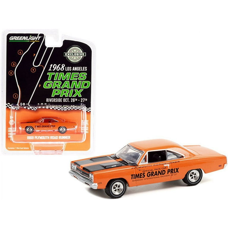 1969 Plymouth Road Runner, Orange - Greenlight 30273/48 - 1/64