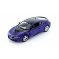thumbnail image 1 of BMW i8 Hard Top, Blue - Kinsmart 5379DA - 1/36 scale Diecast Model Toy Car (Brand New but NO BOX), 1 of 3