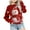 Red1, variant on Fesfesfes Kids Sweatshirt Christmas Childrens Shirt Long Sleeve Hooded Pattern T-shirt Printed Tops For Boys And Girls