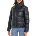 thumbnail image 4 of S.E.B. by Sebby Faux Leather Puffer Jacket (Women’s), 4 of 6