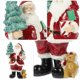 thumbnail image 3 of unbranded Estatua De Santa Claus De Resina Para Y En Fiestas Navideñas, 3 of 6