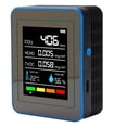 thumbnail image 1 of 5 En 1 Monitor De Aire Interior, Detector De Medidores De Del Aire Recargable Portátil Con CO2 TVOC HCHO Temperatura Detección De Humedad, Para El Hogar, 1 of 7