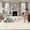beige, variant on Round Area Rugs Collection 4 Ft, Turquoise Truck Dogs Non-Slip Residential Carpet, Farmhouse Retro Car Animals Wooden Indoor Crawling Mats Runner Rugs for Living Room/Dining Room/Bedroom