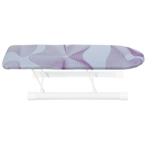 ColoMX Tabla de planchar pequeña de mesa, tabla de planchar, manga, tabla de planchar, accesorio para planchar ropa