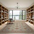 thumbnail image 2 of ODIKA Door Front Southwestern Entrance Repeating Border Details Entryway for Dining Room, Basement, Large Office, Non-Slip Chair-Friendly, 2 of 7