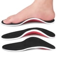 thumbnail image 2 of 1 Paire Semelles Orthotiques Pied Plat Haut Talon Soutien Pieds Inserts Pad R6F8, 2 of 6