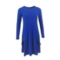 thumbnail image 1 of Minnieouse Vestido de jersey de algodón informal vintage de primavera de manga larga Manténgase elegante y cómodo durante todo el día Vestidos Azul METRO, 1 of 6