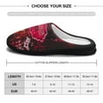 thumbnail image 2 of Mens Cozy Slippers Hazbin Hotel Warm Soft Plush Slipper Slip-on House Shoes for Home Indoor Outdoor, 2 of 7