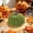 Green, variant on Faux Flocked Pumpkins Artificial Fabric Pumpkins 8cm, Faux Pumpkins for Fall Halloween Thanksgiving Decor, Artificial Pumpkins for Home Table Shelf Decor Props, Gray