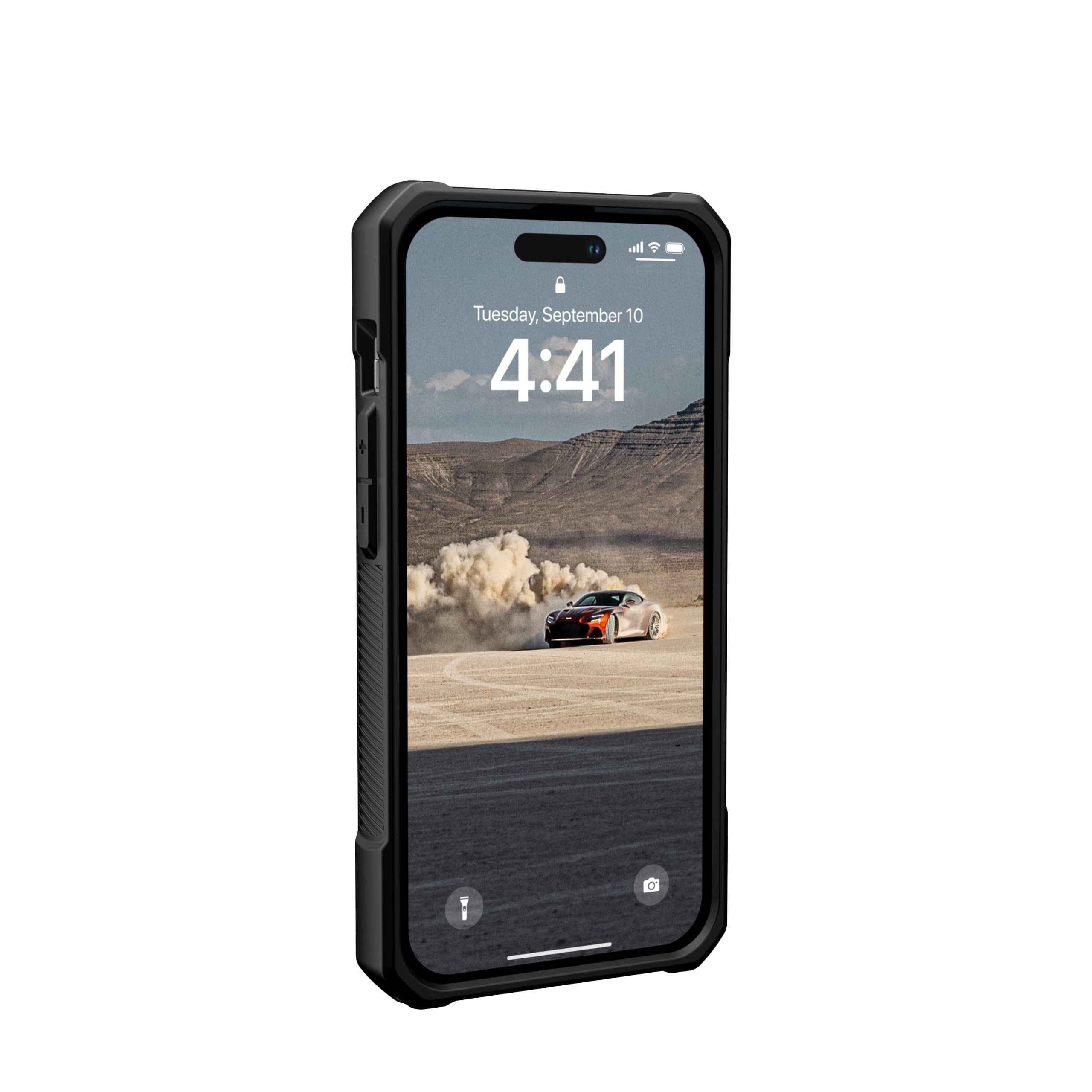 UAG iPhone 14 Pro Case Red Crimson 6.1" Monarch Rugged Premium Protective Cover Lightweight Slim Shockproof Dropproof Compatible with Wireless Charging by URBAN ARMOR GEAR