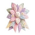 thumbnail image 2 of Oversized Seasonal Quilted Door Bow DIY Sewing Kit – Patchwork Fabric Wreath Craft for Thanksgiving Front Door, Easy Beginner Sewing Project with Farmhouse Charm, 2 of 7