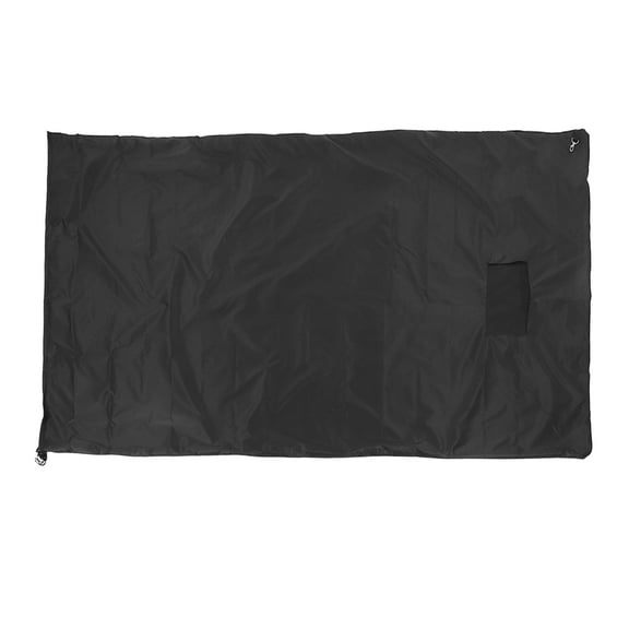 Raindrops Outdoor Storage Bag For Lawn Mower Leaves Waterproof Lawn Tractor Attachments Large Leaf Bag For Garden Grass Collection Patio Storage And Yard Waste Management