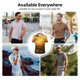 thumbnail image 5 of Balery Sunflower Sunset Rainfall Camisa Polo de Hombre con Estampado, de Manga Corta y Tejido Medio, Camisa Tipo Golf Polo-X-Large, 5 of 6