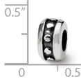 thumbnail image 3 of 925 Sterling Silver Charm For Bracelet Stopper/spacer Bead, 3 of 7